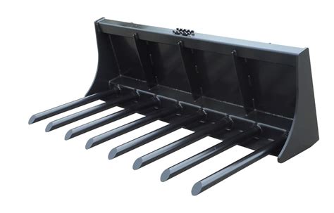 skid steer manure bucket|manure forks bucket attachment.